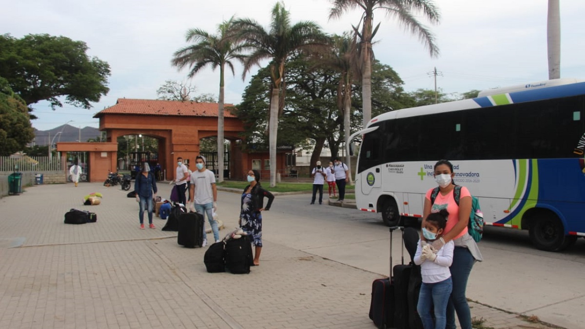 UNIMAGDALENA realizó la primera ruta humanitaria "De Regreso a Casa"