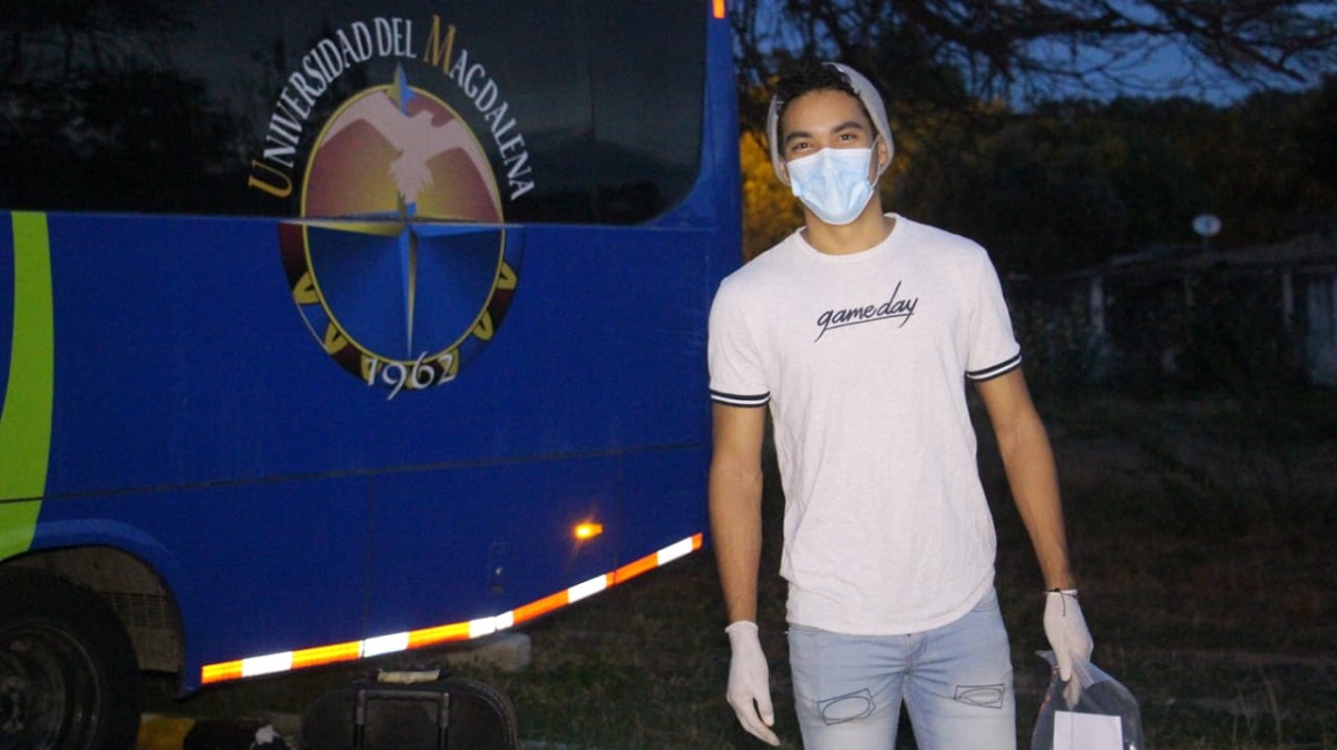 UNIMAGDALENA realizó la primera ruta humanitaria "De Regreso a Casa"