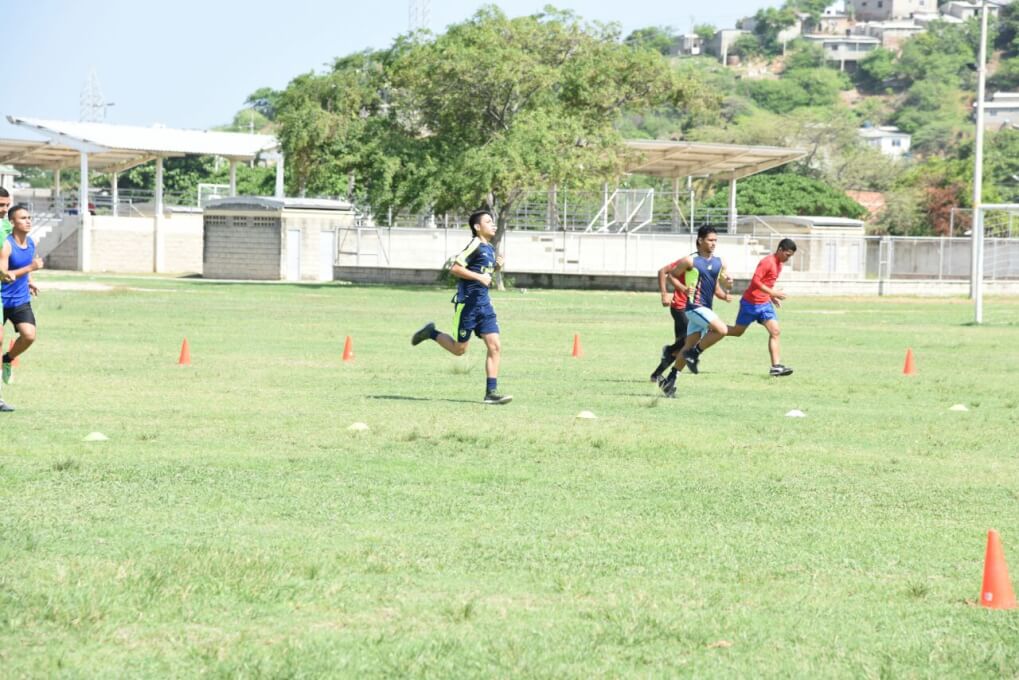 Prueba de resistencia a deportistas