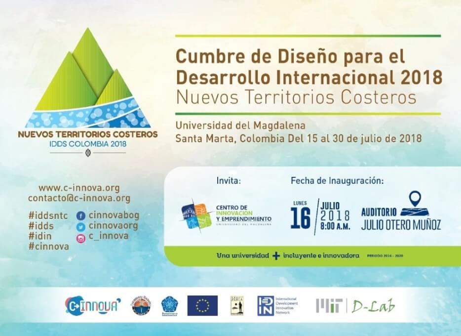 UNIMAGDALENA será sede de la Cumbre Internacional de Diseño para el Desarrollo 2018