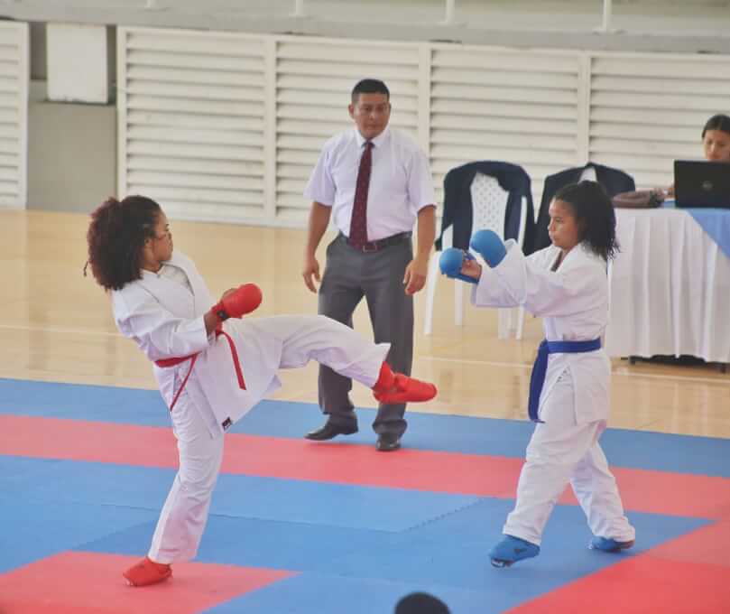 UNIMAGDALENA saca la casta en Karate Do y Baloncesto
