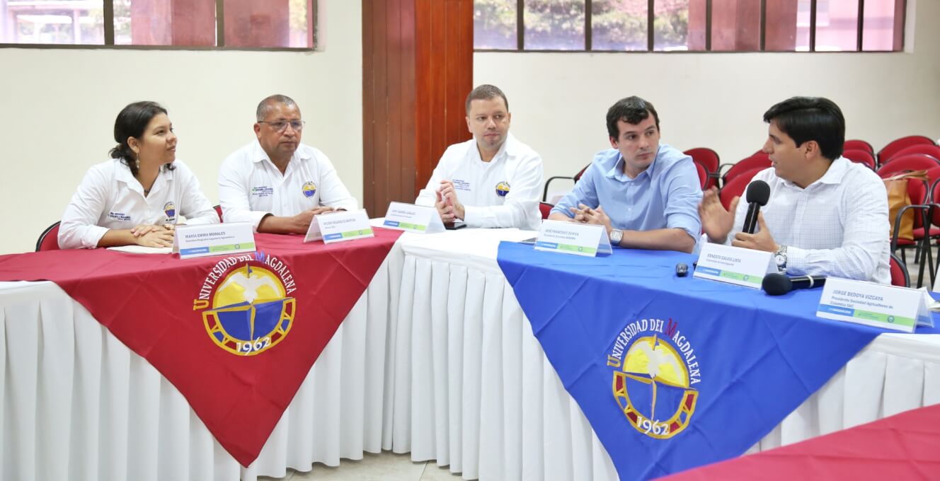 UNIMAGDALENA fortalece relación con la Sociedad de Agricultores de Colombia y ASBAMA