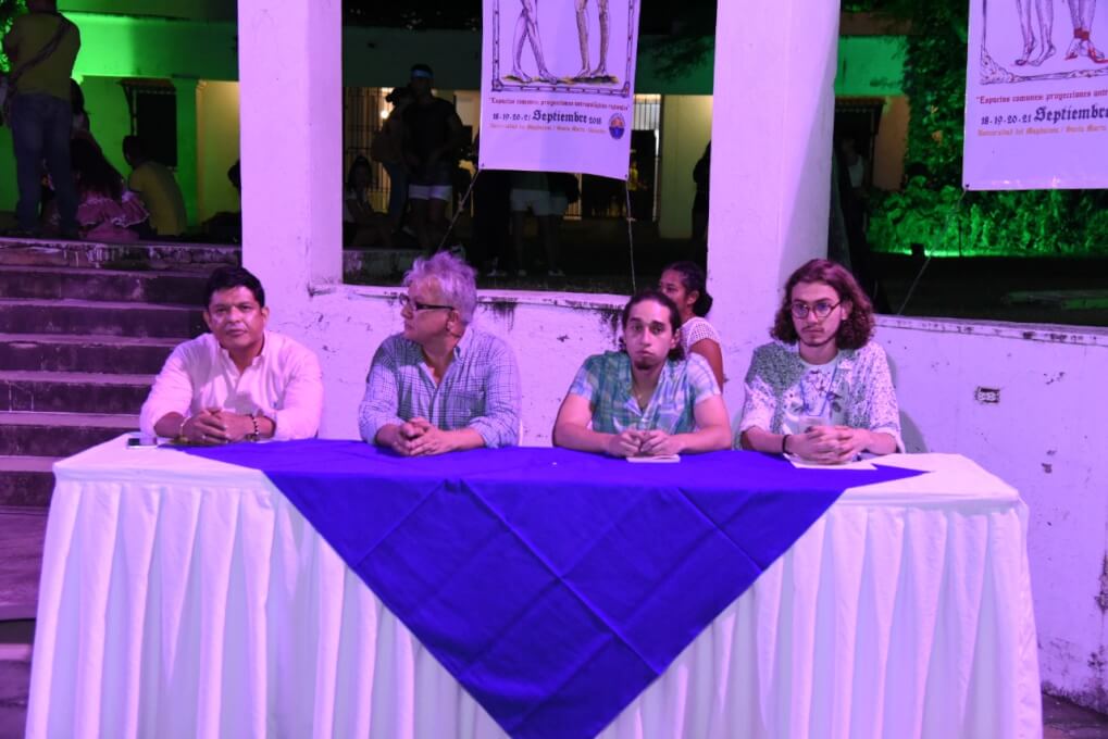 Mesa técnica de apertura VII versión del encuentro nacional de estudiantes de antropología