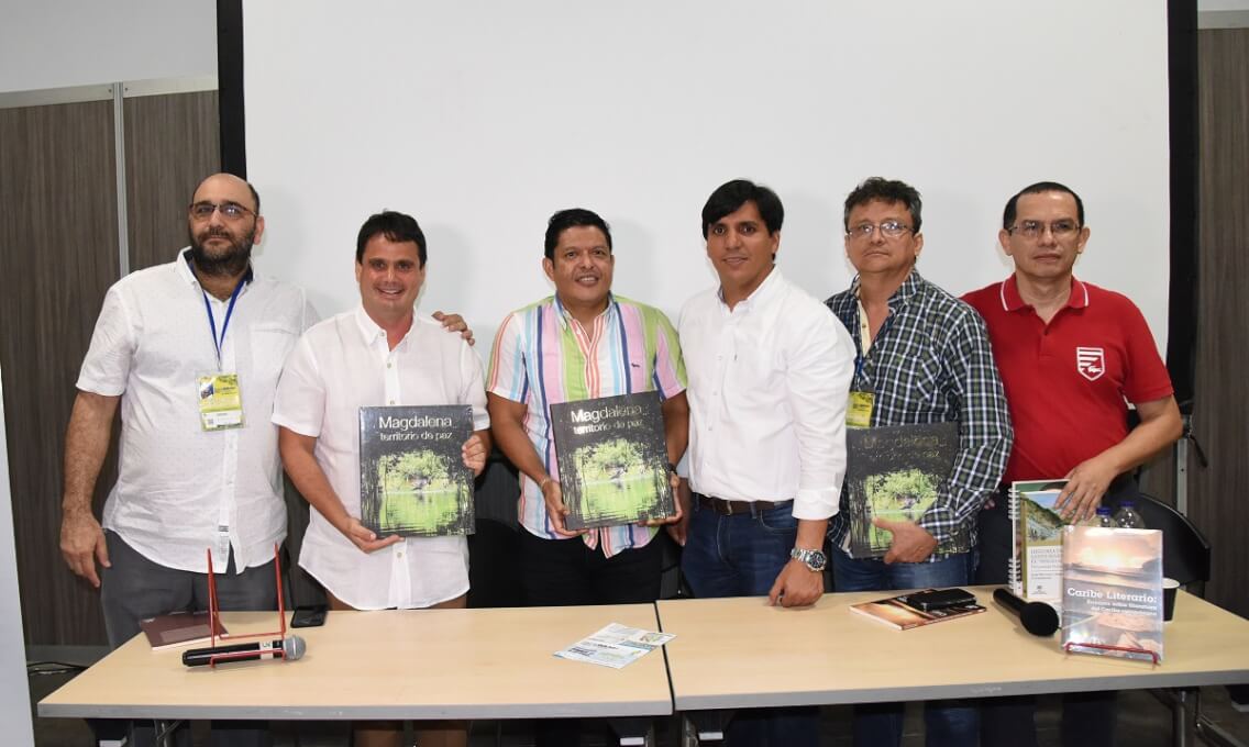 Nueve libros de UNIMAGDALENA fueron presentados en LIBRAQ
