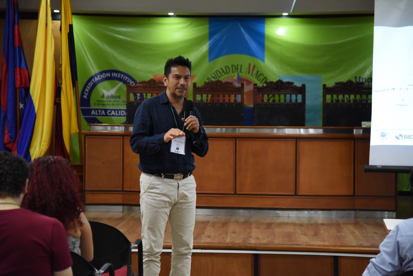 UNIMAGDALENA desarrolló primer taller en Ecohidrología y Ecohidraulica de Colombia