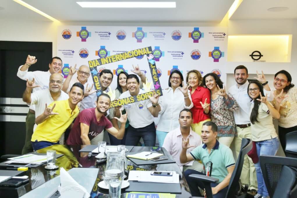 UNIMAGDALENA celebró el ‘Día Internacional de las Personas Sordas’