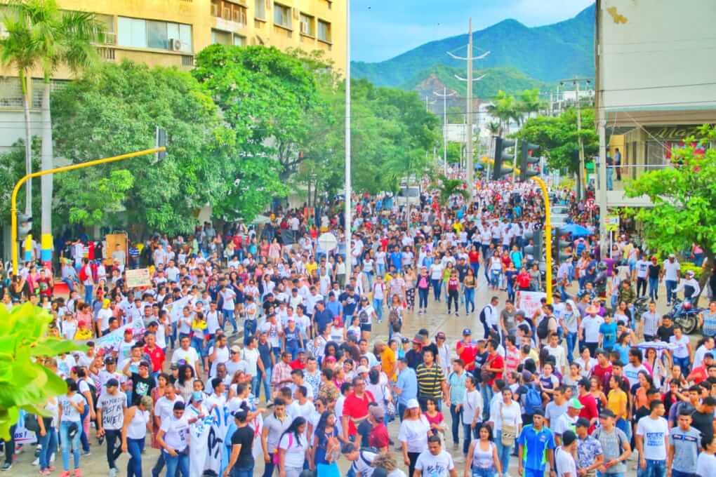 Más de 15 mil estudiantes de UNIMAGDALENA exigieron más recursos para la educación superior