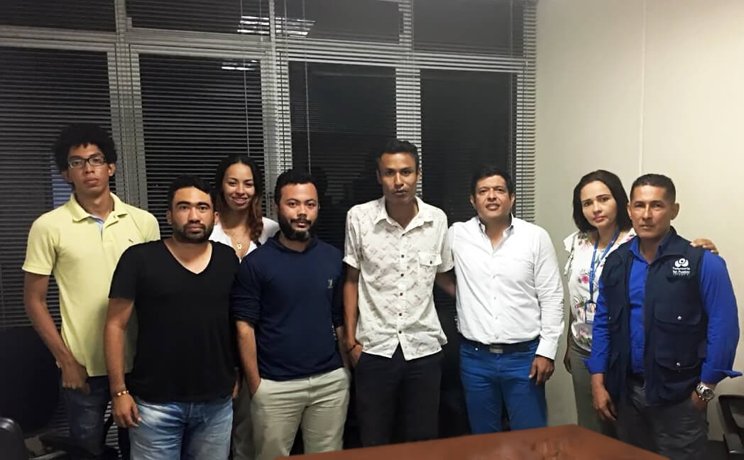 Directivos y estudiantes de UNIMAGDALENA en unidad por la defensa de la educación pública