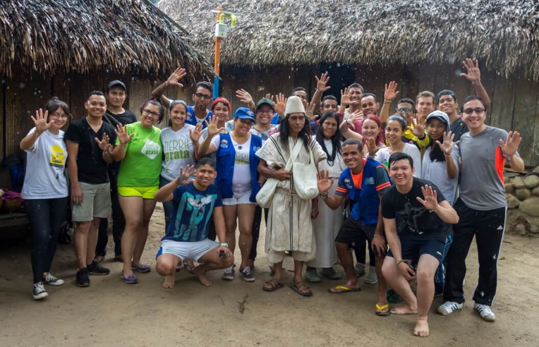 UNIMAGDALENA y Tierra Grata instalaron tecnología social en comunidad indígena Arhuaca