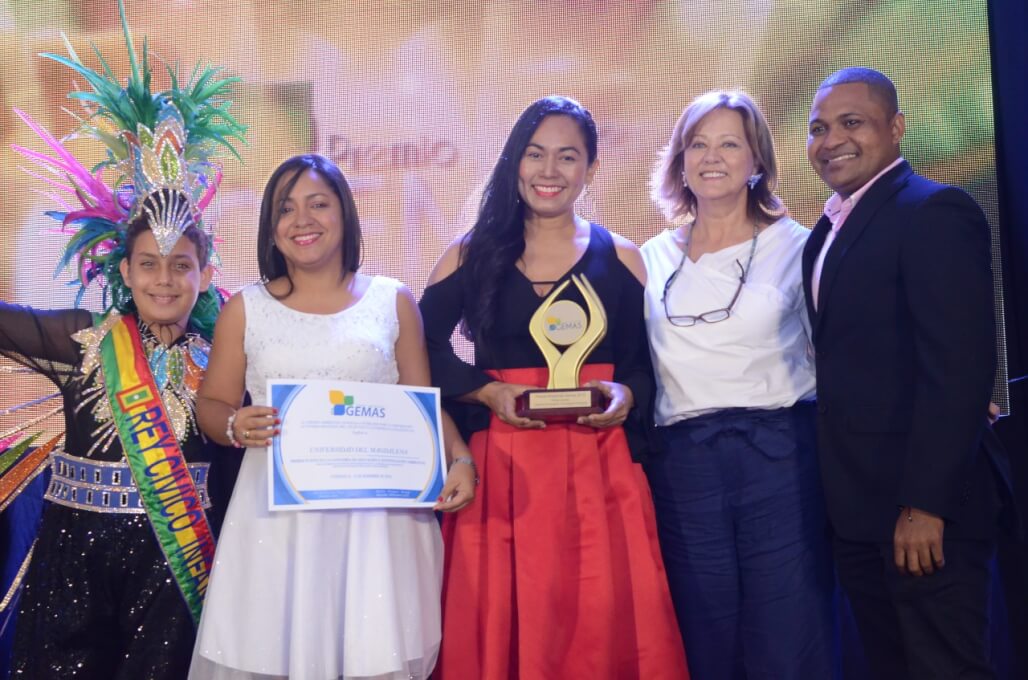 UNIMAGDALENA gana premio ambiental GEMAS Colombia 2018