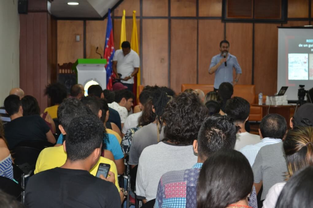 El reconocido guionista chileno Julio Rojas visitó UNIMAGDALENA