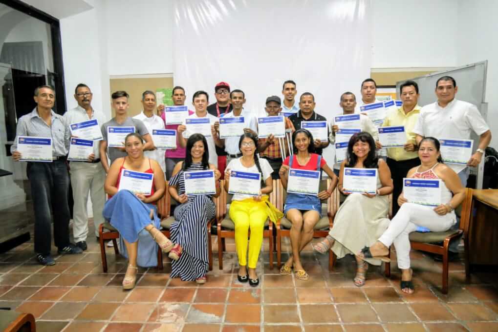 UNIMAGDALENA clausuró cursos de Cualificación al Talento Humano adscrito a Ligas y Clubes Deportivos del Departamento