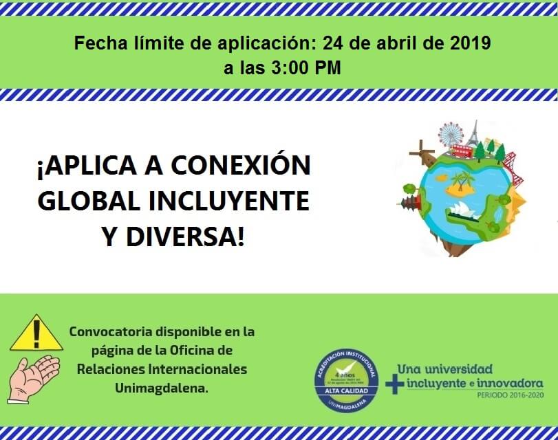 Banner informativo Conexión Global 2019