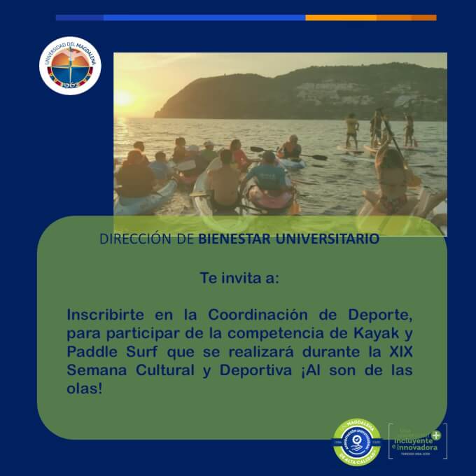 Competencia de Kayaks y Paddle Surf