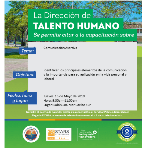 Capacitación Sobre Comunicación Asertiva, con el objeto de identificar los principales elementos de la comunicación y la importancia para su aplicación,  en la vida personal y laboral.