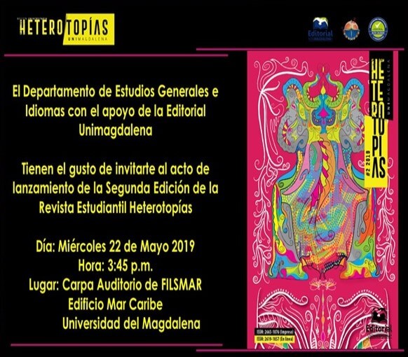 Lanzamiento Segunda Edición Revista Heterotopías
