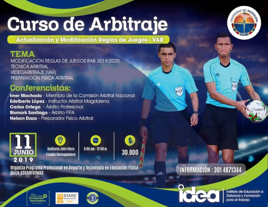 UNIMAGDALENA llevará a cabo Curso de Arbitraje