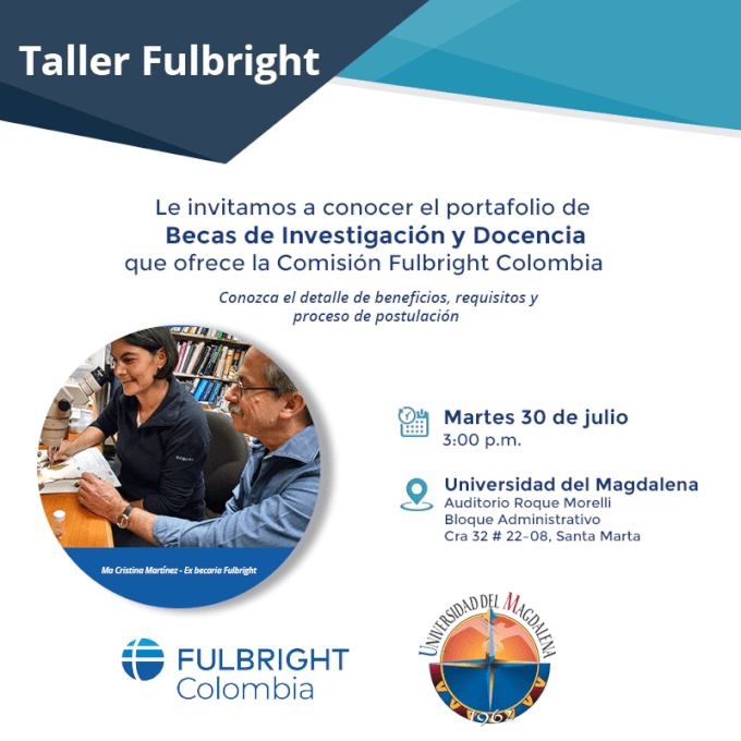Taller Fulbright Santa Marta - I&D 2019
