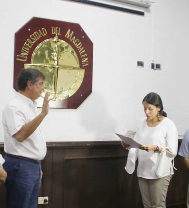 Consejo Superior de UNIMAGDALENA posesiona a nuevo delegado del Presidente de la República