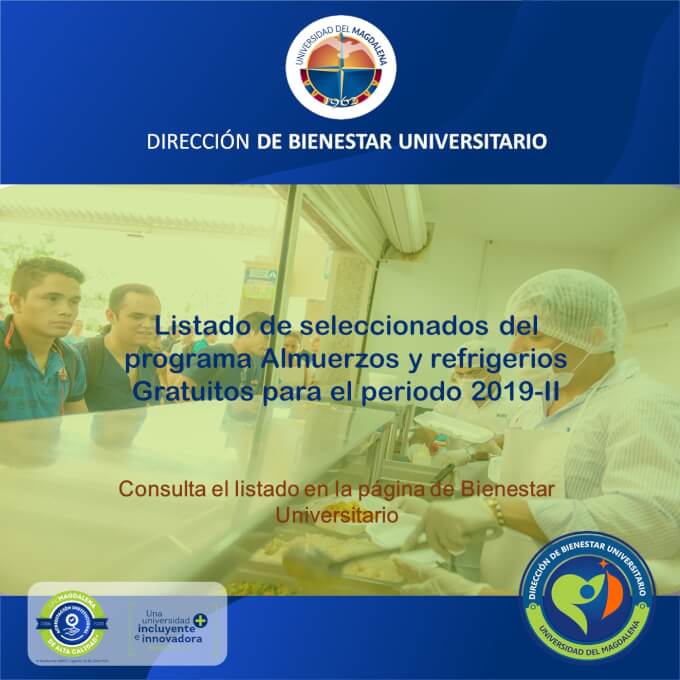 Listado de seleccionados