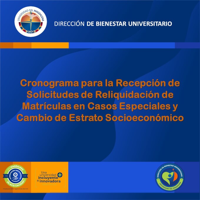 Reliquidación de Matrículas en Casos Especiales y Cambio de Estrato Socioeconómico