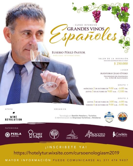 Los grandes vinos españoles serán tema de estudio en UNIMAGDALENA