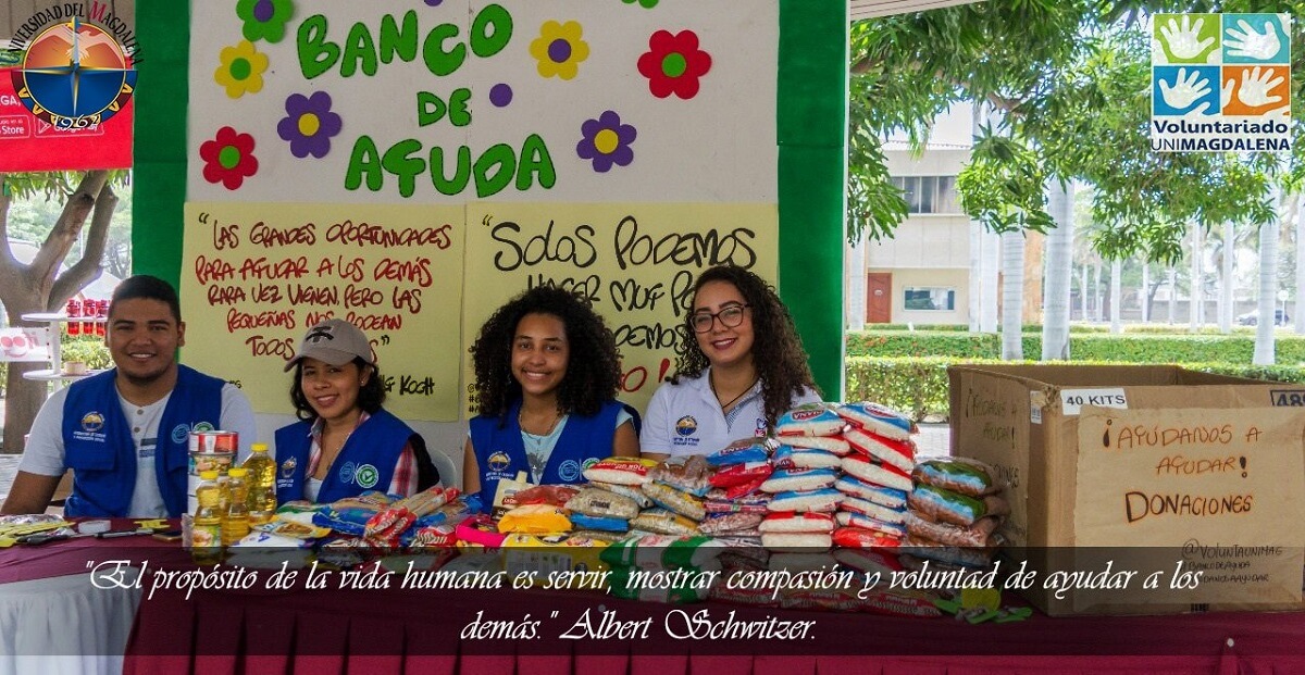 UNIMAGDALENA se solidariza con damnificados por el invierno del corregimiento de Río Frío- Zona Bananera