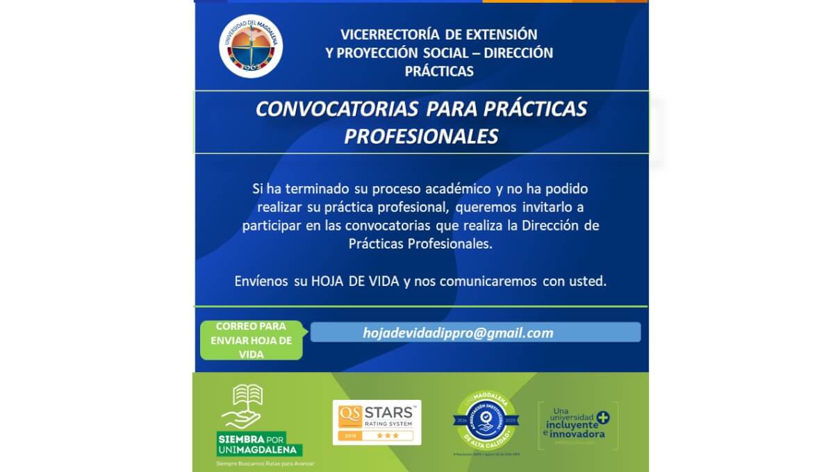Convocatoria hojas de vida