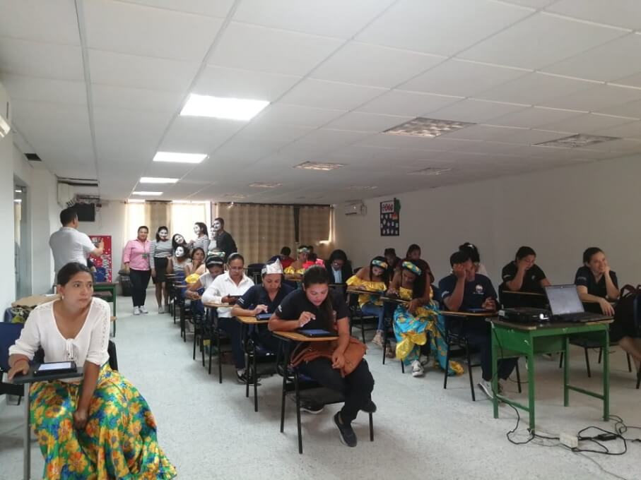 CREO Aguachica y Fundación se sumaron a la Encuestatón de Acreditación en UNIMAGDALENA