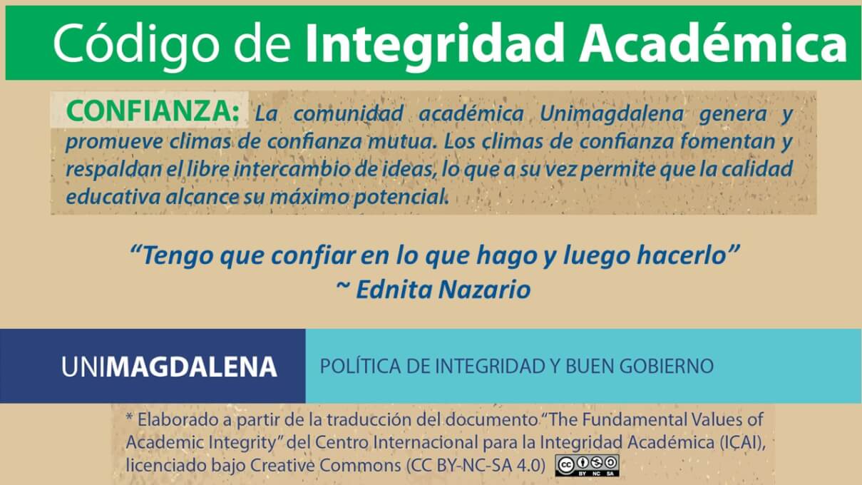 Los Valores Unimagdalena, como pilares y esencia de los Servidores Públicos, al servicio de la comunidad