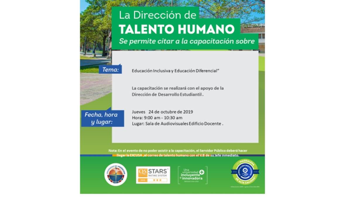 Capacitación en Educación Inclusiva y Educación Diferencial