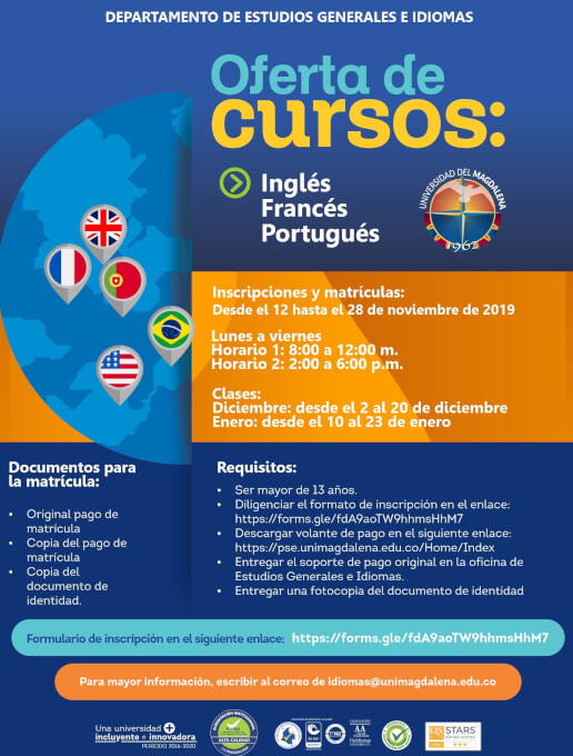 Curso Vacacional Idiomas