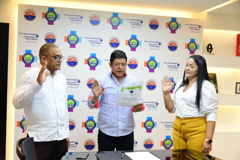 Posesionados nuevos directores de Programas de Contaduría Pública y Odontología de UNIMAGDALENA