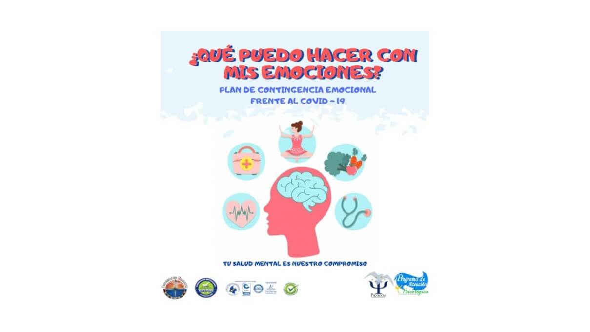 Esta iniciativa que ha sido difundida a través de las redes sociales institucionales, consta de ocho pasos a seguir para tener un control sano de las emociones durante esta pandemia.
