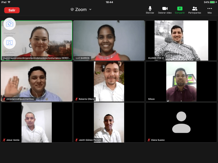 UNIMAGDALENA graduó virtualmente su primera cohorte de especialistas en Derecho Constitucional