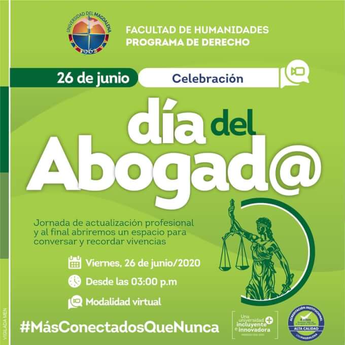 Conmemoración día del Abogado