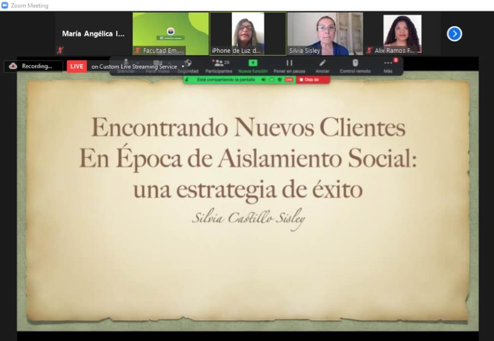UNIMAGDALENA presentó estrategias de éxito para encontrar de clientes en el periodo aislamiento