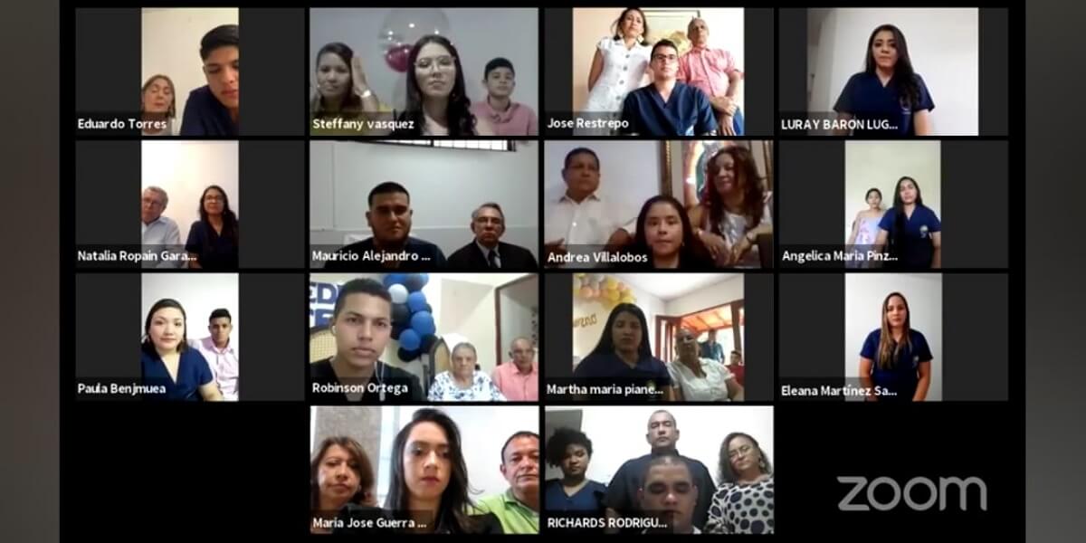 En ceremonia virtual, estudiantes de Medicina de UNIMAGDALENA recibieron sus batas blancas