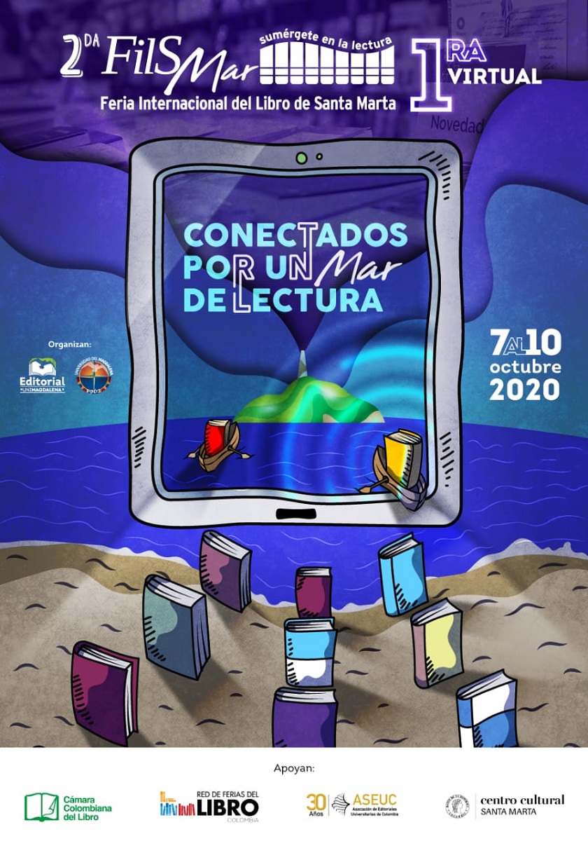 Santa Marta tendrá su primera Feria Internacional del Libro virtual – FilSMar
