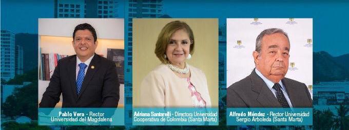 Rectores de Universidades con sedes en Santa Marta instaron a generar un pacto por la educación de la ciudad