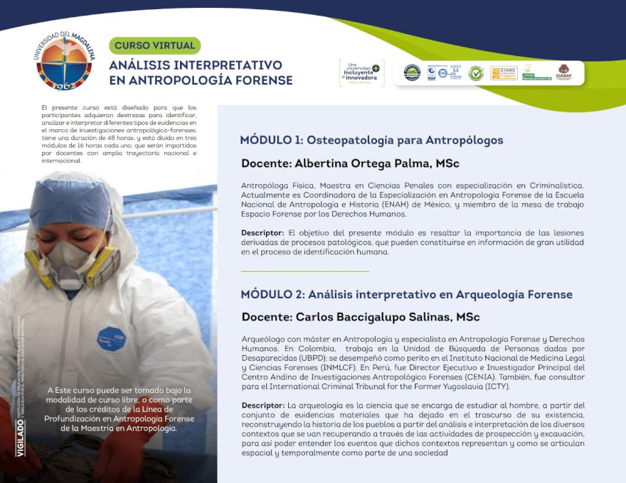 Análisis interpretativo en Antropología forense