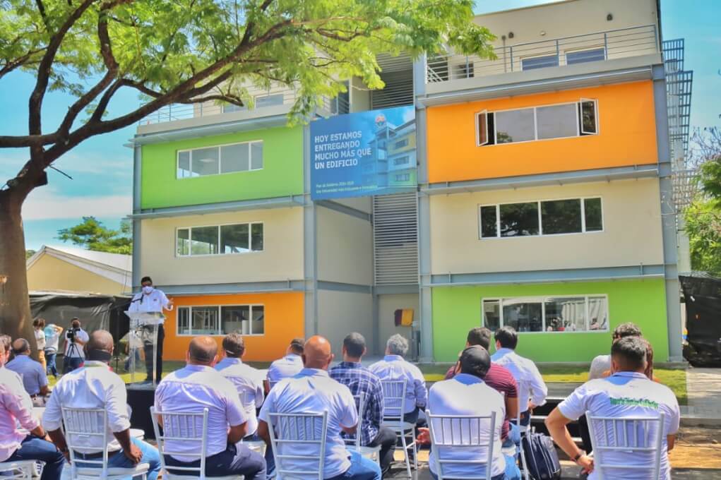 UNIMAGDALENA inauguró el Edificio Modular para la Innovación y el Emprendimiento