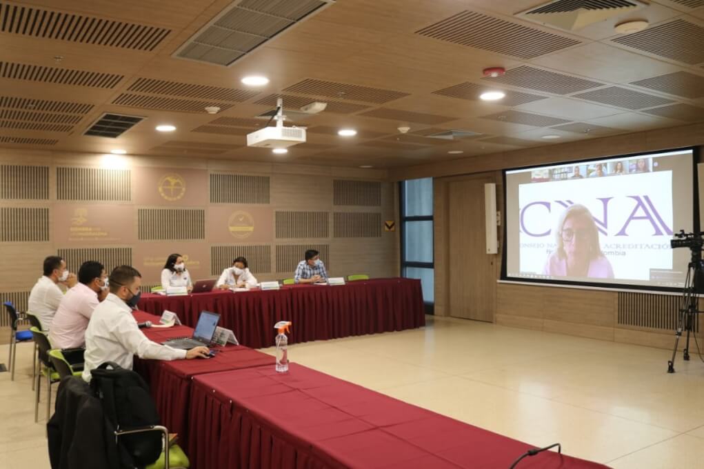 Pares del Consejo Nacional de Acreditación iniciaron evaluación externa a UNIMAGDALENA