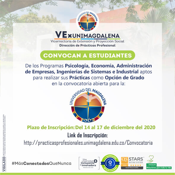 Convocatoria Unimag