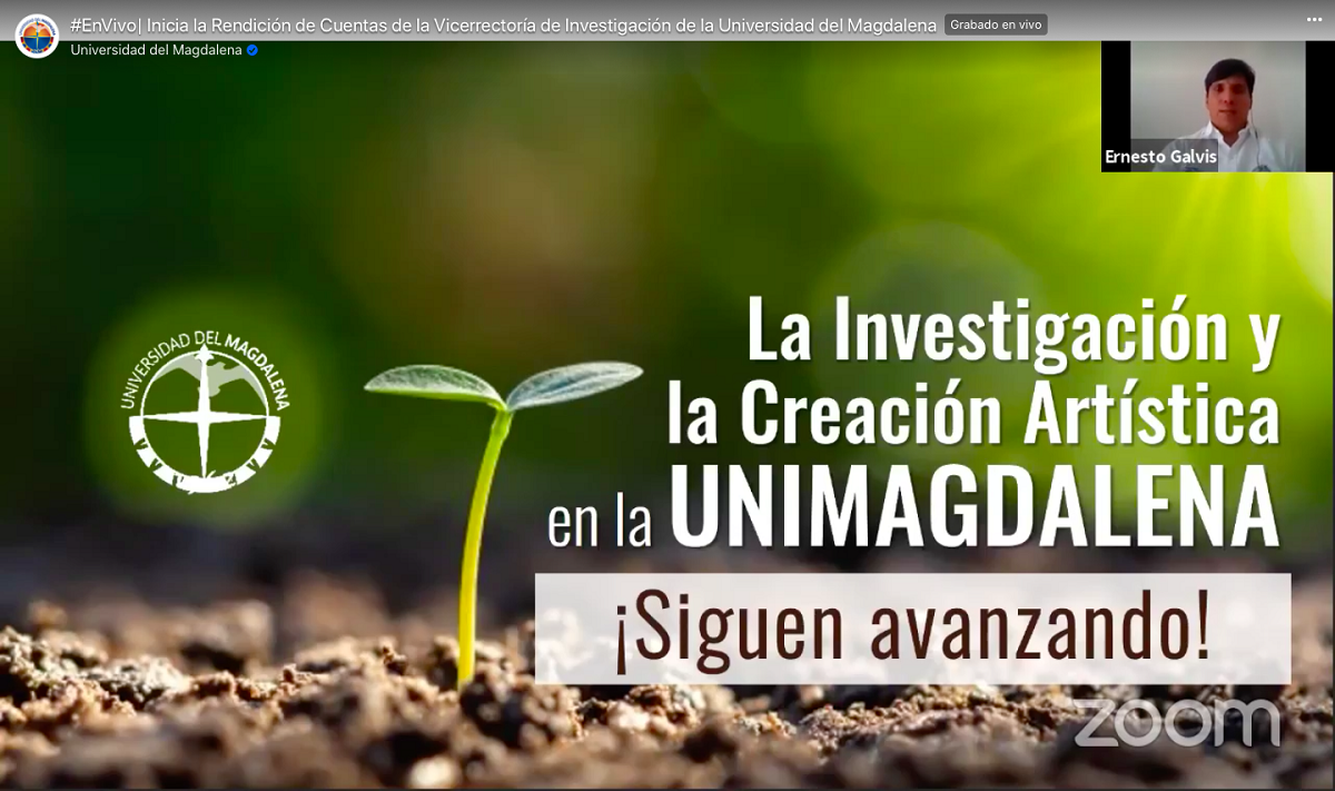 UNIMAGDALENA rindió cuentas de su gestión en investigación y creación artística