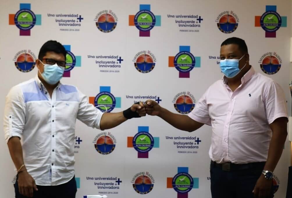 UNIMAGDALENA y Alcaldía del Municipio de Santa Ana estrechan lazos para trabajar mancomunadamente