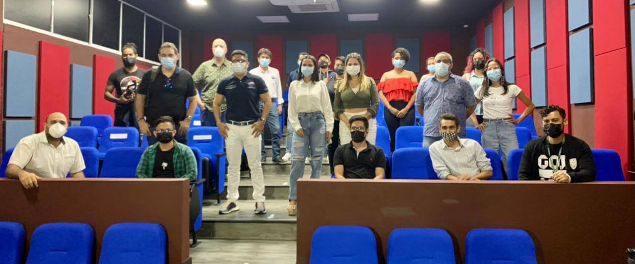 Programa de Cine y Audiovisuales de UNIMAGDALENA recibió visita de pares académicos
