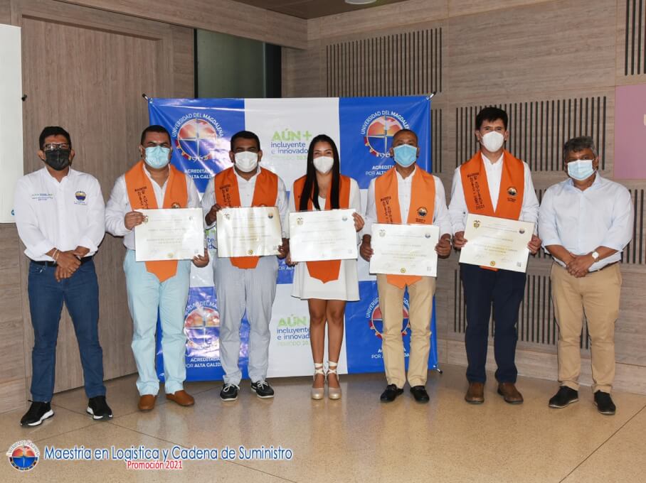 Graduandos Maestría en Logística y Cadena de Suministros