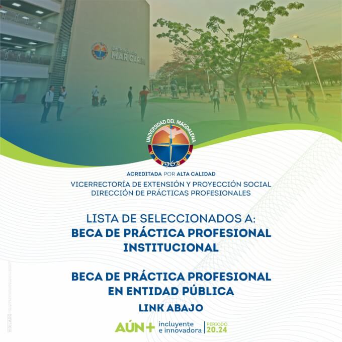 LISTA DE SELECCIONADOS BECAS INSTITUCIONALES E ENTIDADES PÚBLICAS