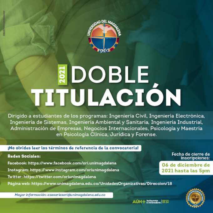 Banner de la convocatoria